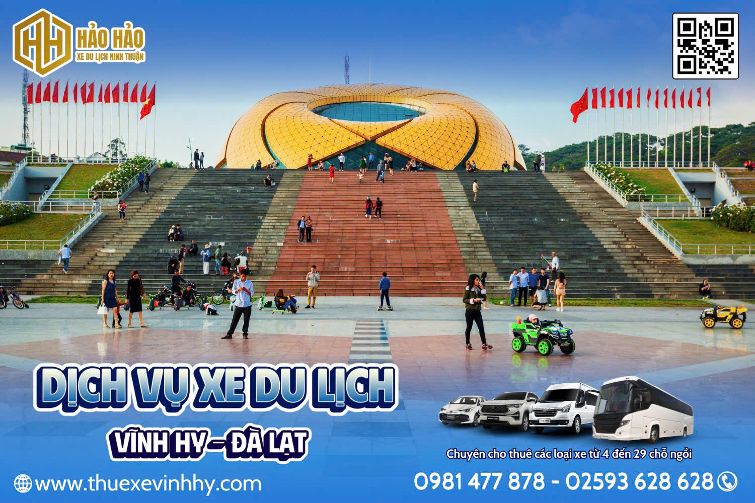 xe du lịch VĨnh Hy Xe Vĩnh Hy đi Đà Lạt, thuê xe vĩnh hy