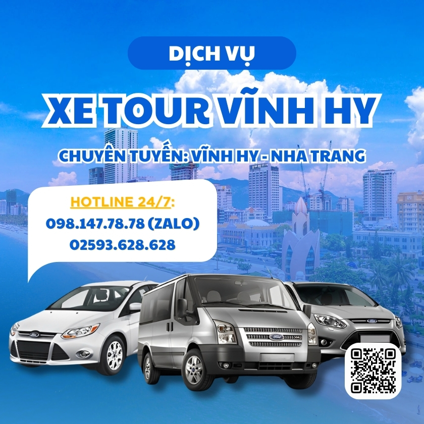 thuê xe vĩnh hy nha trang, thuê xe vĩnh hy