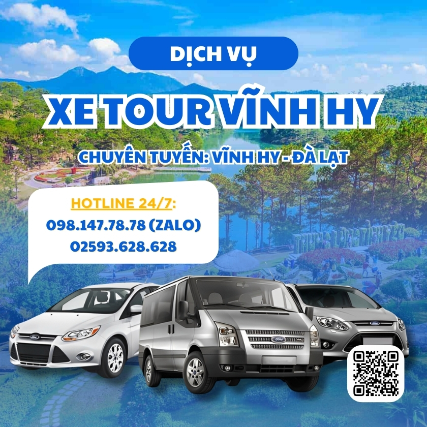 Xe Vĩnh Hy đi Đà Lạt