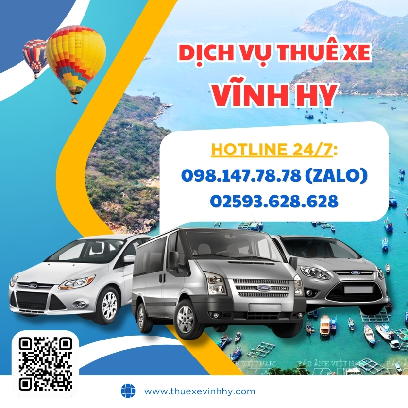 xe du lịch Vĩnh Hy Bảng giá thuê xe Vĩnh Hy, xe du lịch vĩnh hy