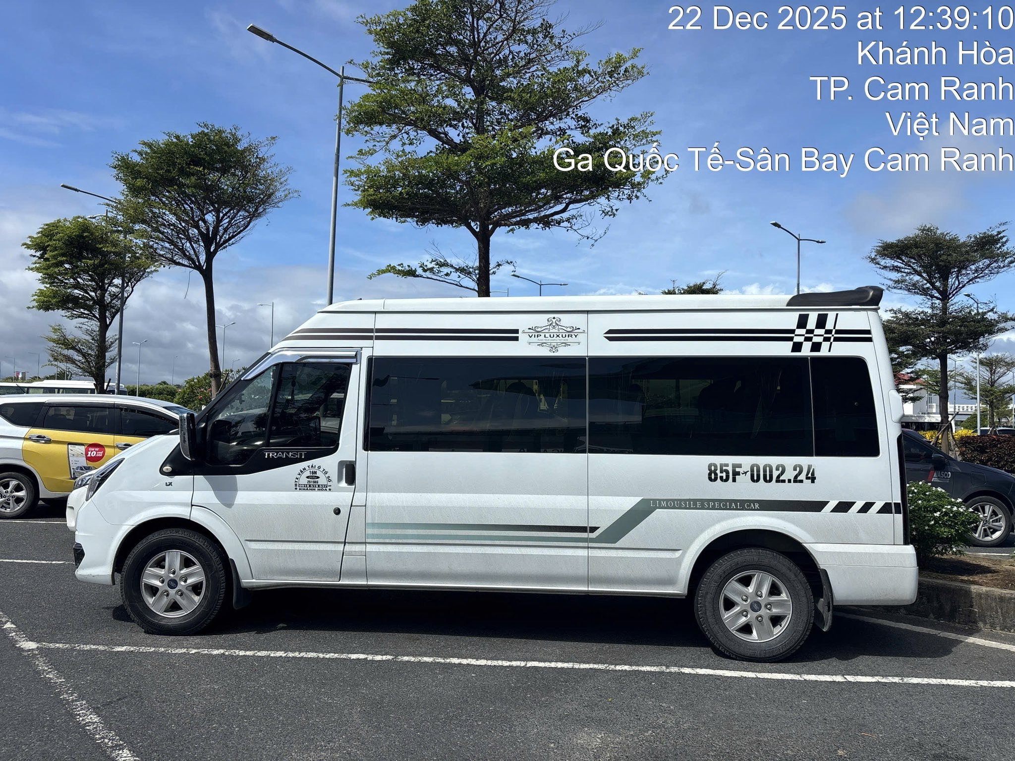 Dịch vụ Thuê xe Sân Bay Cam Ranh đi Vĩnh Hy – đón tận nơi, xe đời mới, tài xế chuyên tuyến, hành trình an toàn và thoải mái.