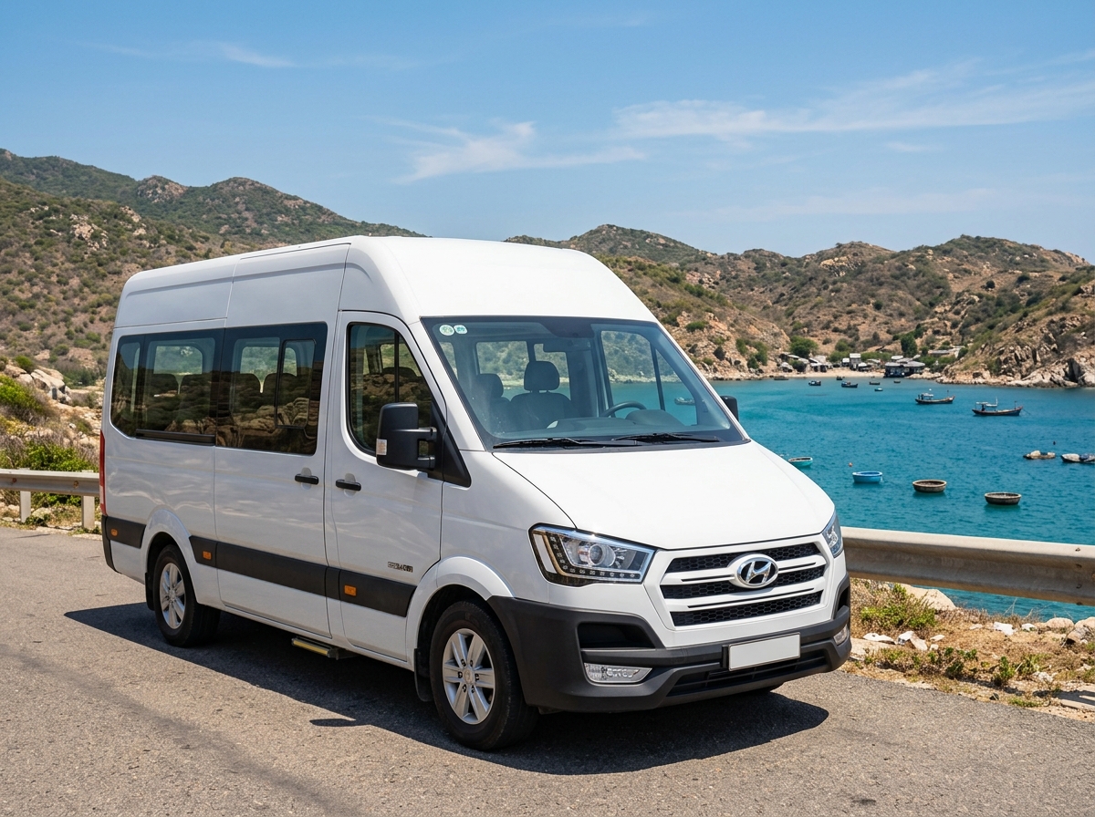 Xe 16 chỗ đưa đón sân bay Cam Ranh