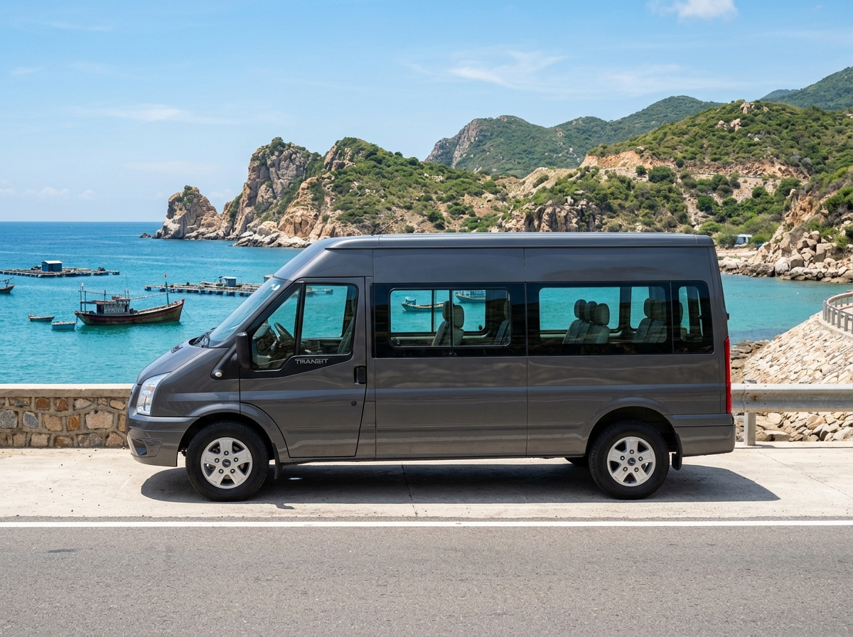 Xe 16 chỗ đưa đón sân bay Cam Ranh